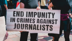 The,Phrase,”,End,Impunity,In,Crimes,Against,Journalists,”
