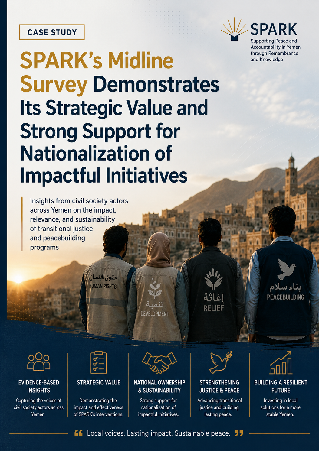 Case Study: SPARK’s Midline Survey Demonstrates Its Strategic Value and Strong Support for Nationalization of Impactful Initiatives